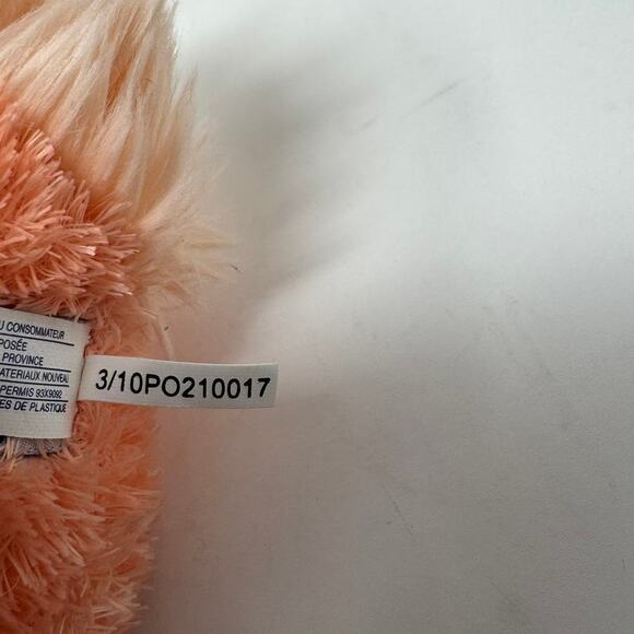 Aurora Pink Flamingo 10" Tall Plush Bird Bean Bag Stuffed Animal Toy Realistic - Picture 10 of 10